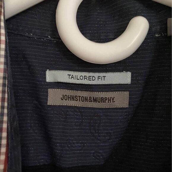 Men’s JOHNSTON & MURPHY button up long sleeve shirt. Size S. Like New. - Picture 6 of 10